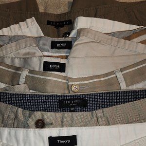 A bundle of 6 pairs for men's Summer shorts size 34.